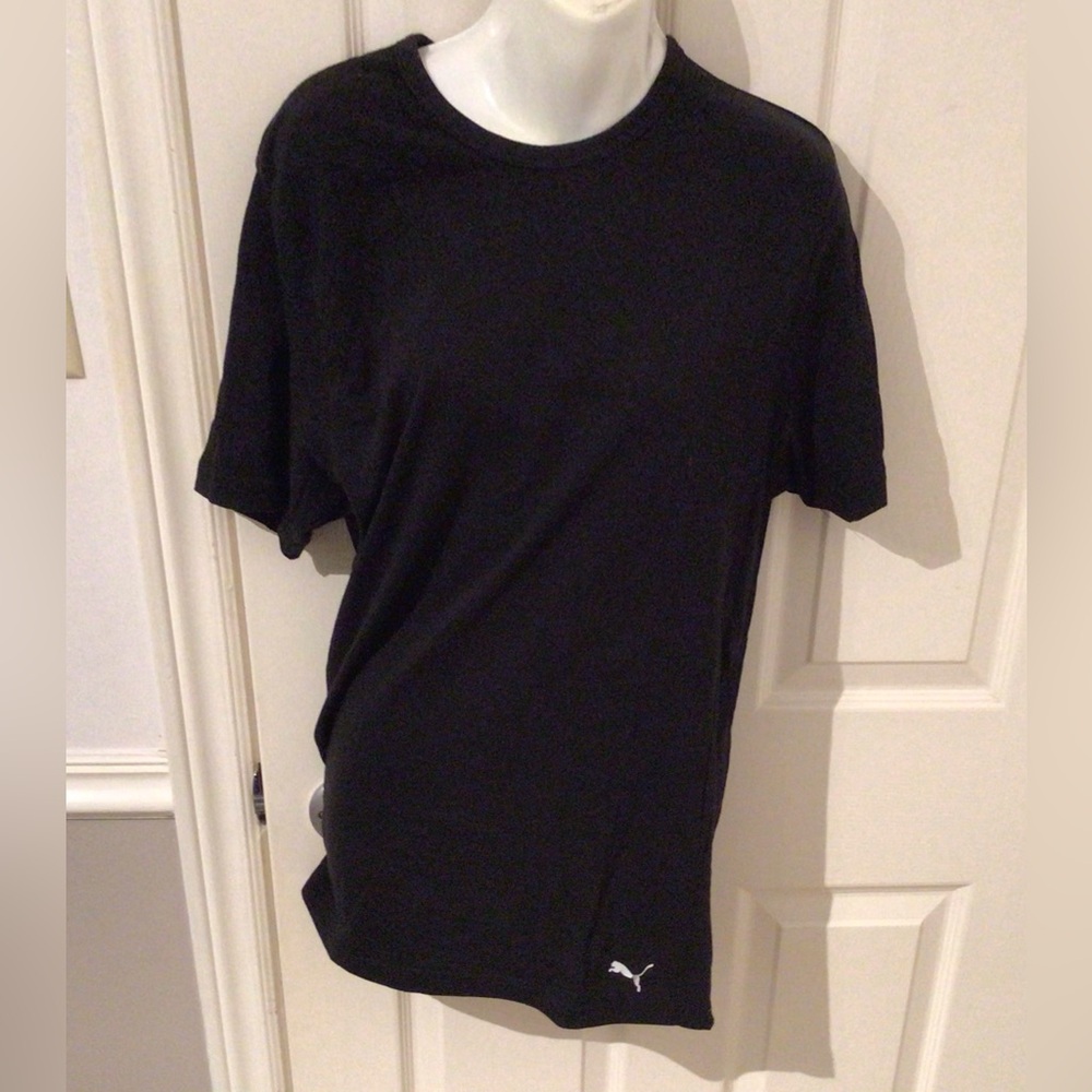 Puma Black Short Sleeve Tee